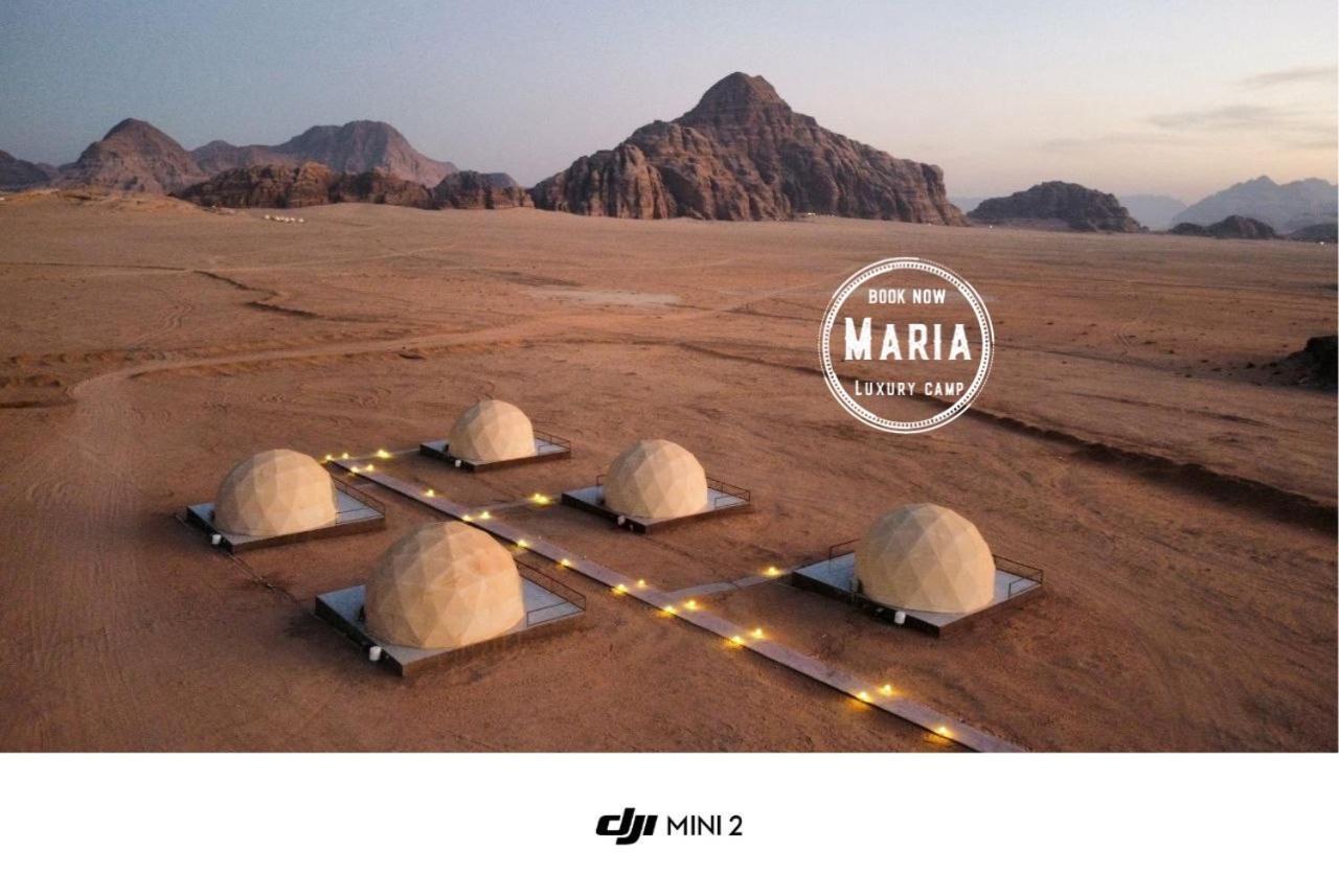 Rum Maria Luxury Camp & Bubble Rooms Wadi Rum Luaran gambar